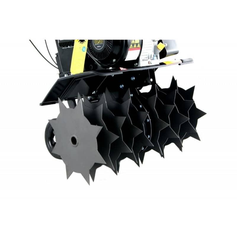 Scarifier for rotary tiller with axle diameter 25 mm