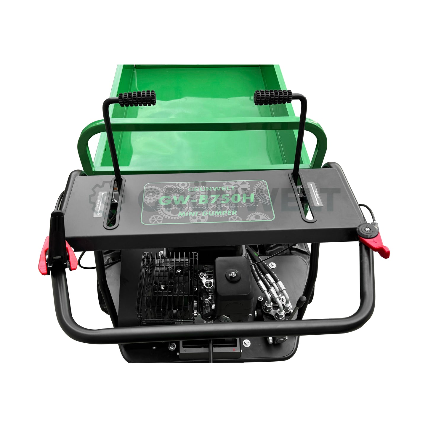 Mini-Raupendumper Grünwelt GW-B750H, Mini-Dumper