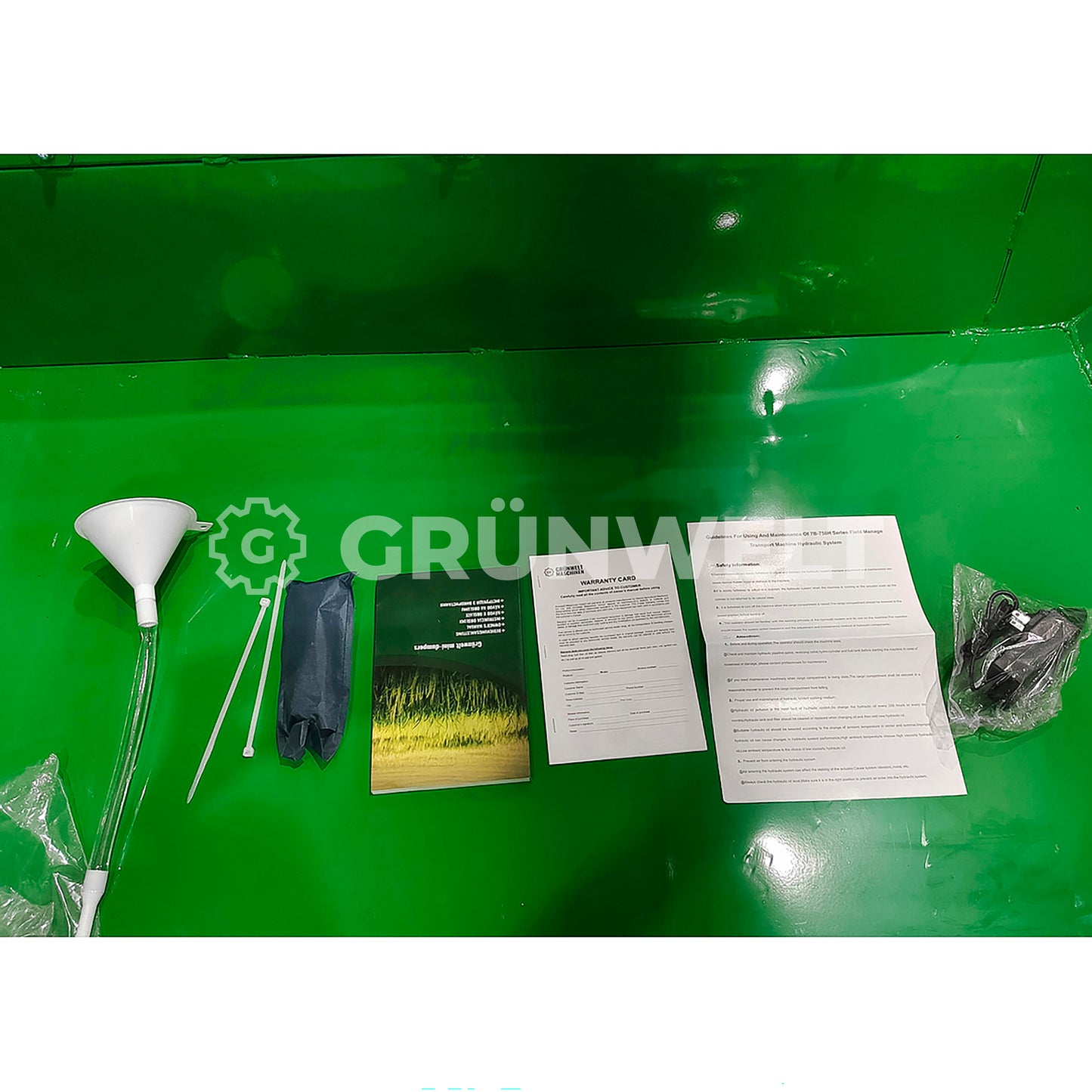 Mini tracked dumper Grünwelt GW-B750BH (diesel, electric starter and standing platform)