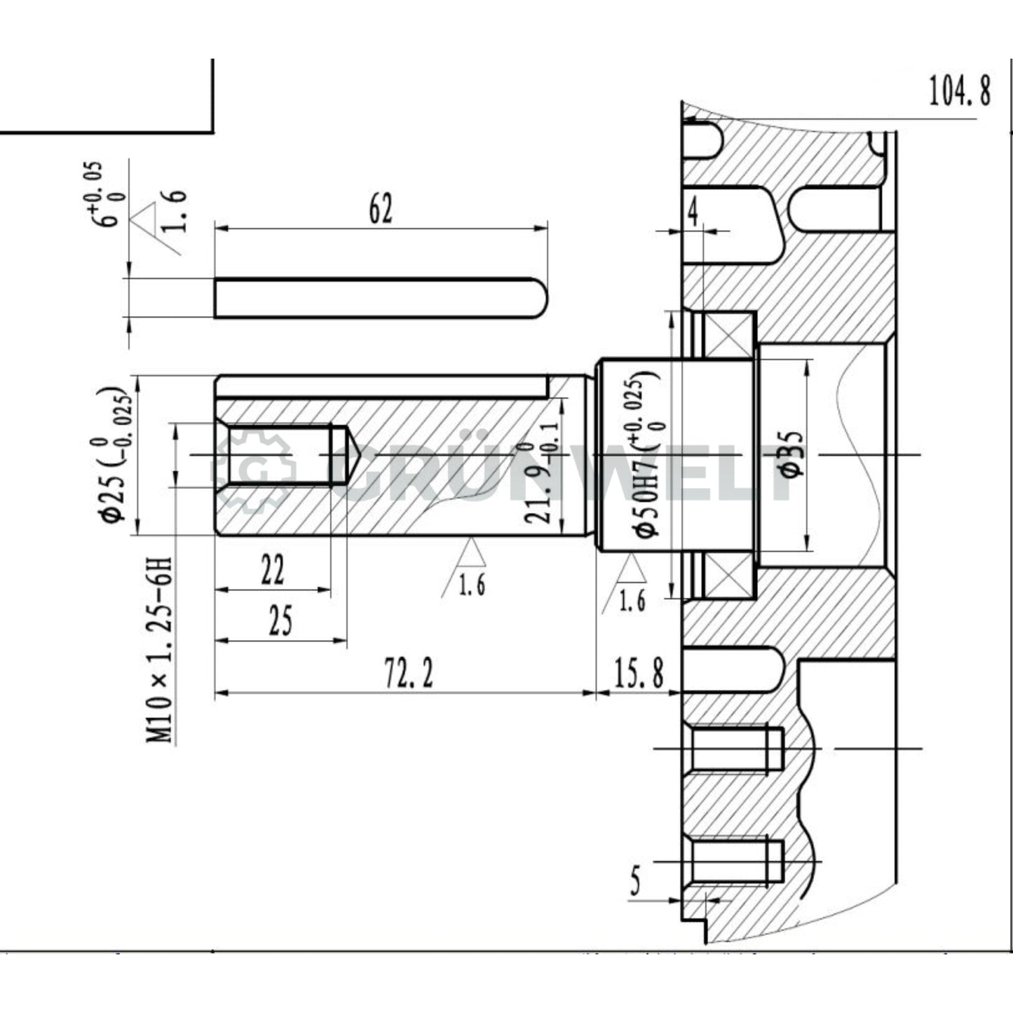 Dieselmotor Weima WM192FAE mit Ölbadluftfilter