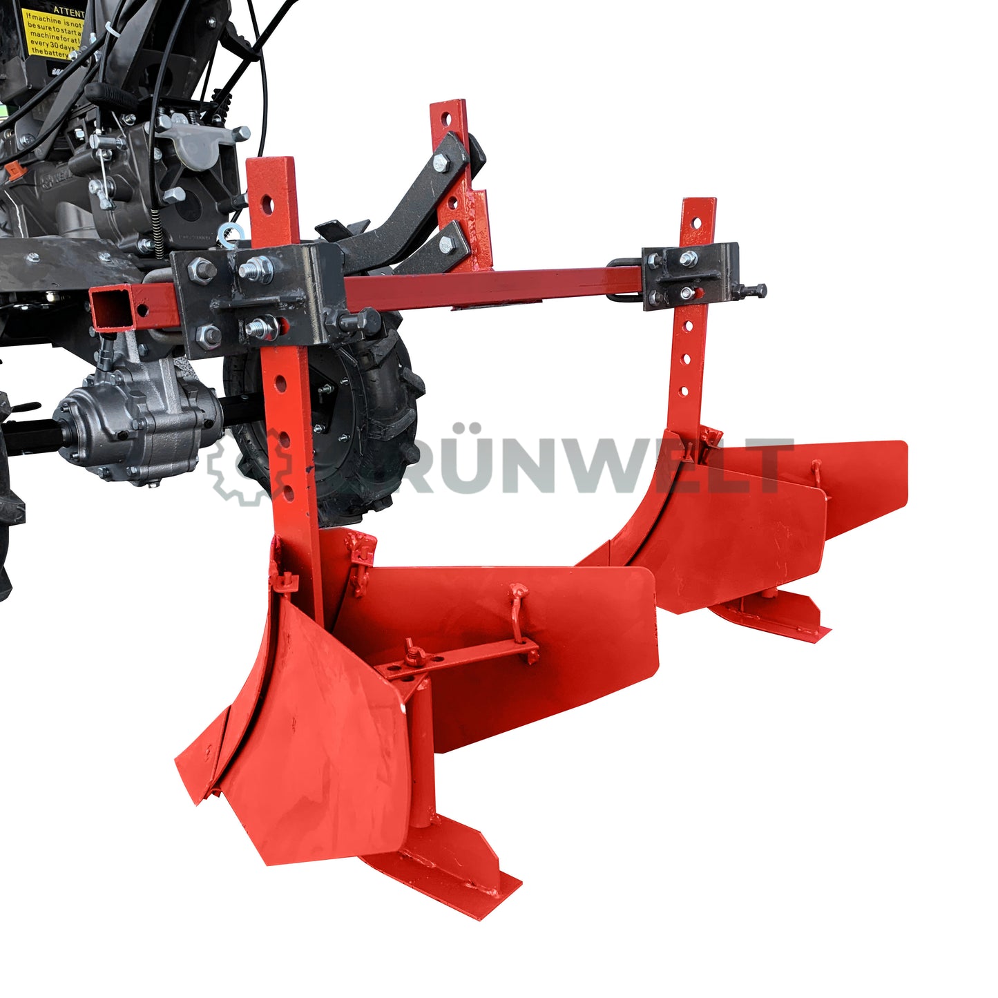 2 Häufelkörper Grünwelt GW-HK01 mit Doppelkupplung