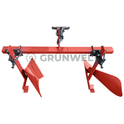 2 Pflüge Grünwelt GW-PF01 mit Doppelkupplung