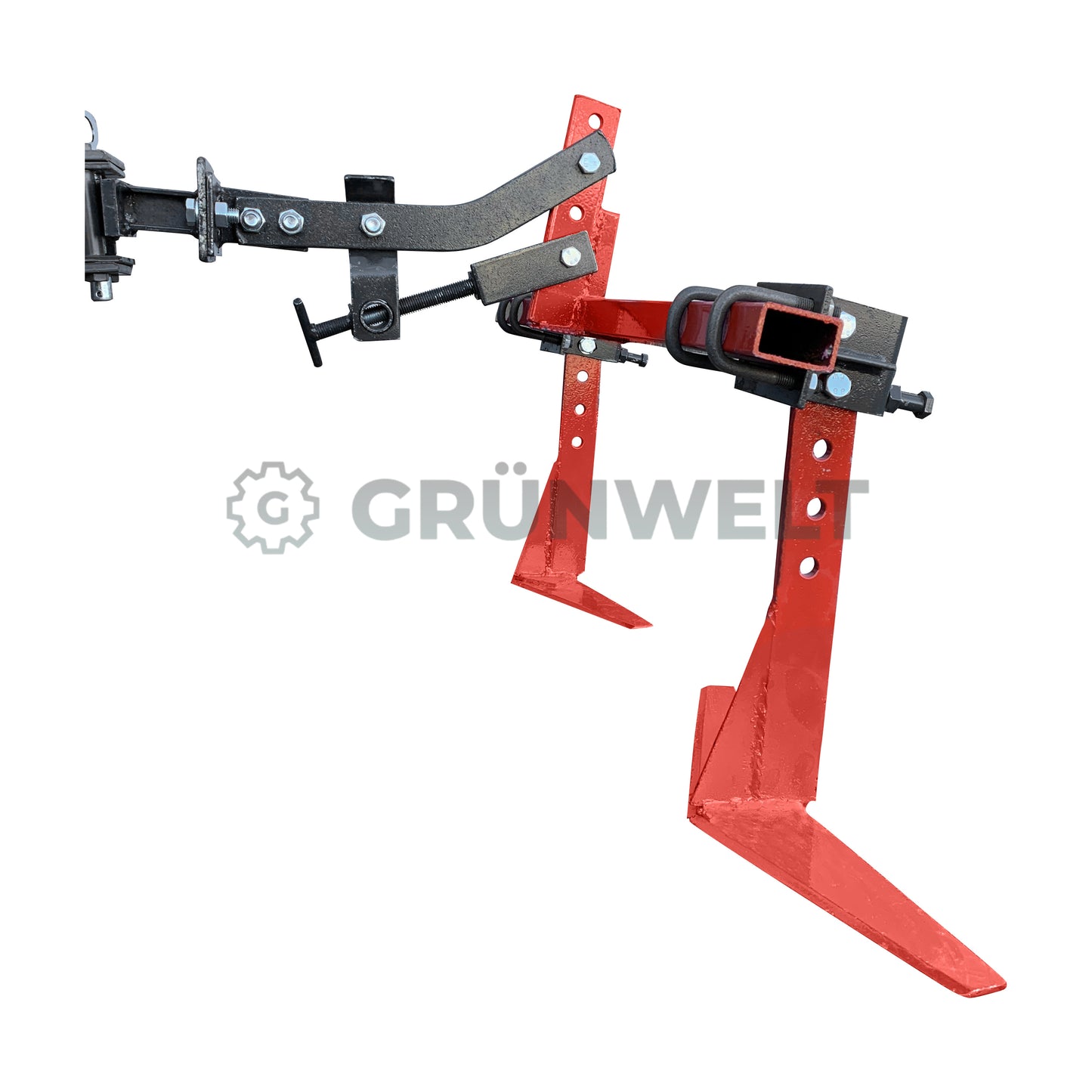 2 Grubber Grünwelt GW-PP02 mit Doppelkupplung