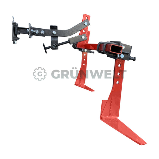 2 Grubber Grünwelt GW-PP02 mit Doppelkupplung