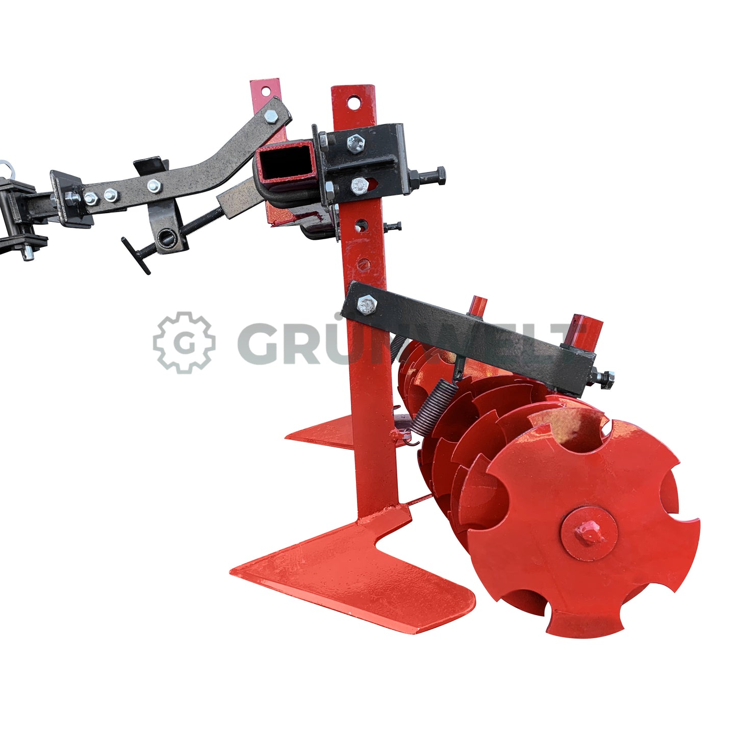 2 Grubber mit Scheibenegge Grünwelt GW-PP03 mit Doppelkupplung