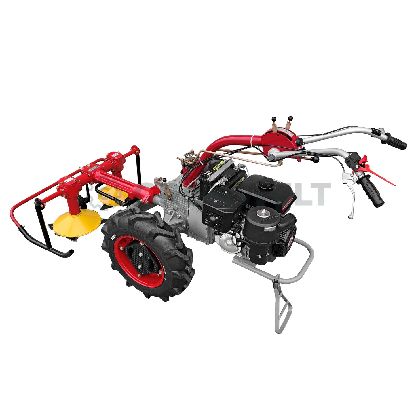 Einachser Motor-Sich MS113E SET con desbrozadora Motor-Sich MS-KRN-2S