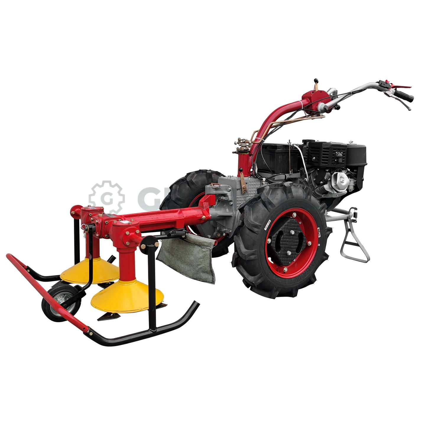 Einachser Motor-Sich MS113E SET con desbrozadora Motor-Sich MS-KRN-2S