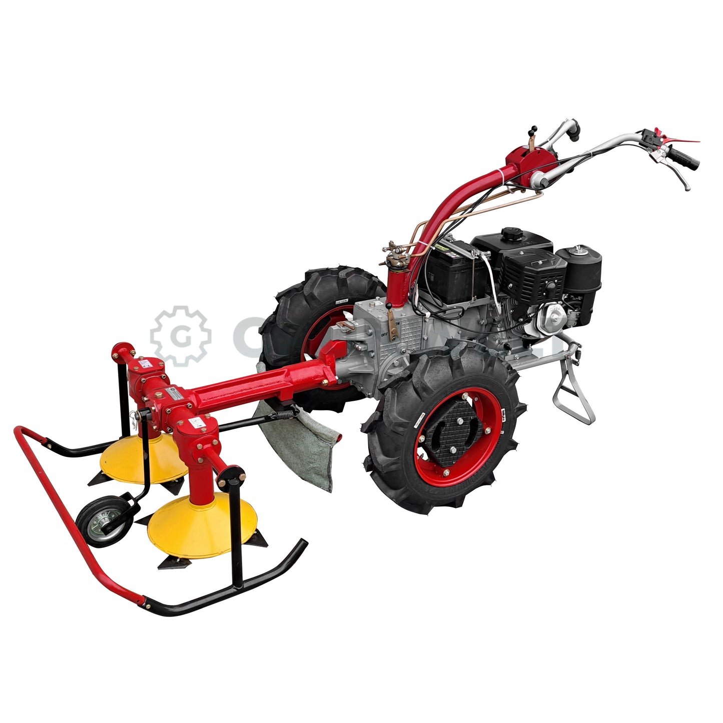 Einachser Motor-Sich MS113E SET con desbrozadora Motor-Sich MS-KRN-2S