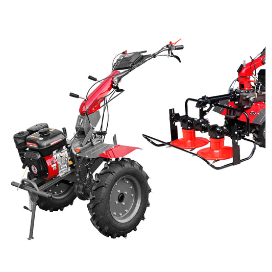 Motorhacke Weima WM1100C-6 DIFF Deluxe SET mit Kreiselmäher (ohne Getriebe- und Motoröl)