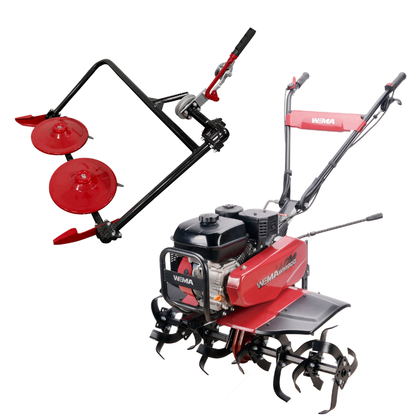 Motorhacke Weima WM900M-3 mit Kreiselmäher Weima WMKM900