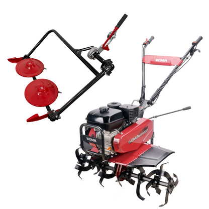 Motorhacke Weima WM900M-3 mit Kreiselmäher Weima WMKM900