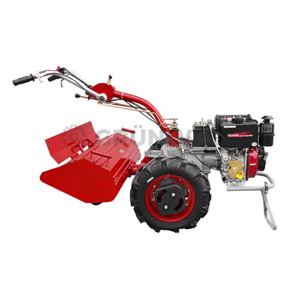 Einachser Motor-Sich MS110DE SET con fresadora de suelo Motor-Sich MS-KRN-2V