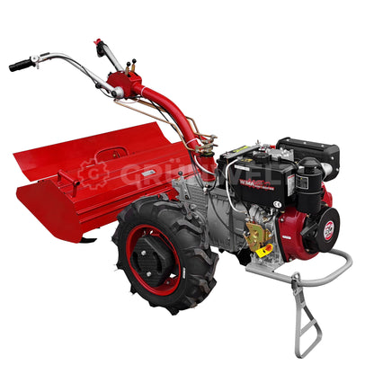 Einachser Motor-Sich MS110DE SET con fresadora de suelo Motor-Sich MS-KRN-2V