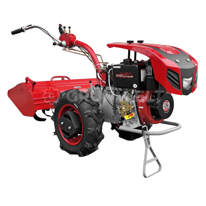 Einachser Motor-Sich MS110DE DELUXE SET con fresadora de suelo Motor-Sich MS-KRN-2V