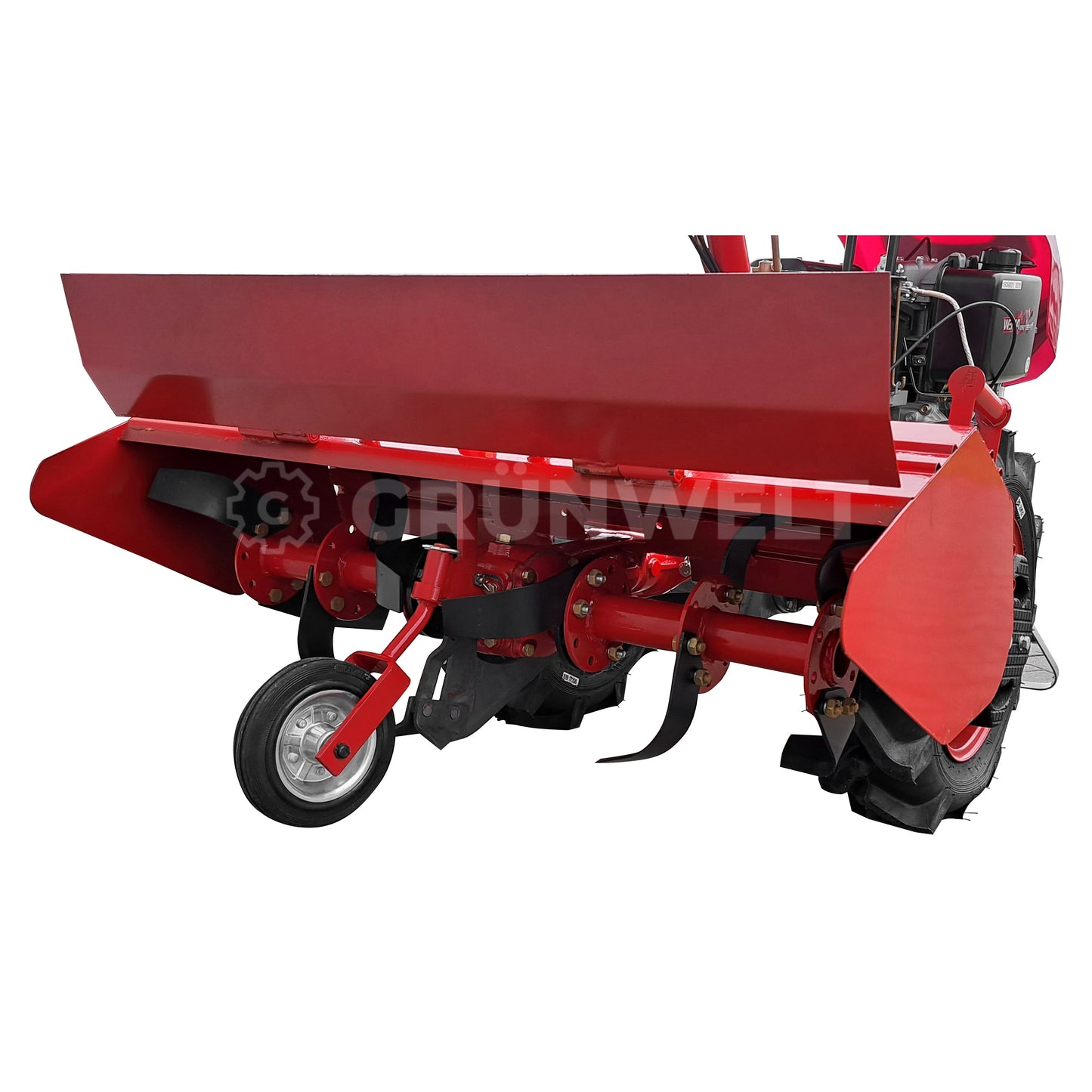 Einachser Motor-Sich MS110DE DELUXE SET con fresadora de suelo Motor-Sich MS-KRN-2V