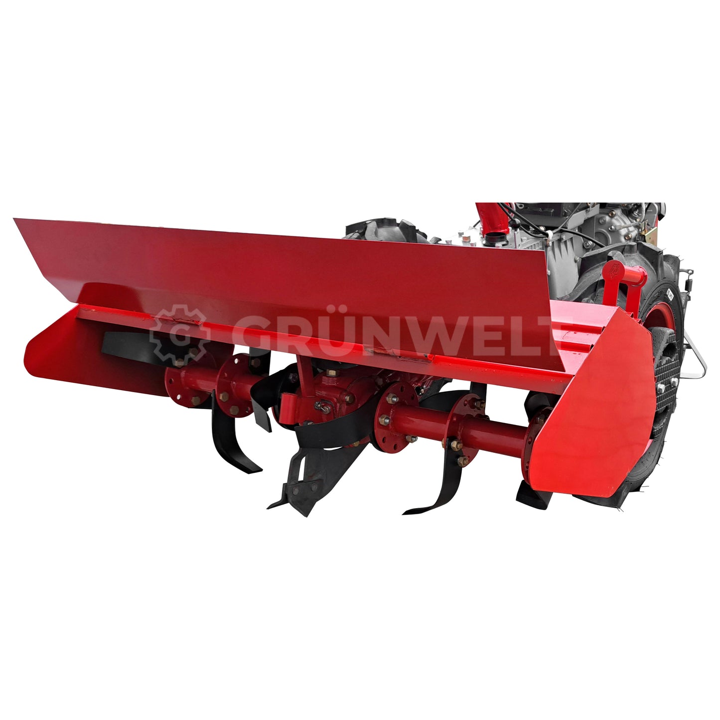 Einachser Motor-Sich MS110DE DELUXE SET con fresadora de suelo Motor-Sich MS-KRN-2V