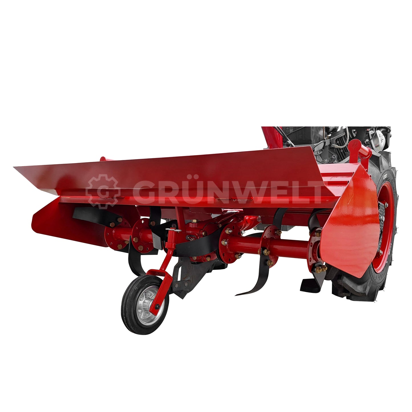 Одноколесный мотоблок Motor-Sich MS113E SET с почвенной фрезой Motor-Sich MS-KRN-2V