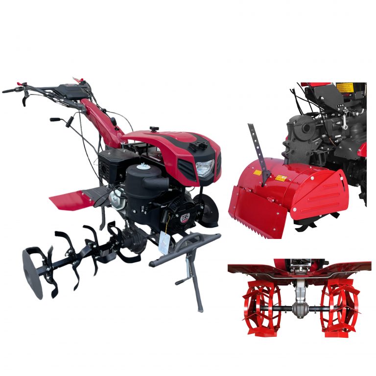 Motorhacke Weima WM1100FE-6 DIFF Deluxe SET mit Bodenfräse und Eisenrädern (ohne Getriebe- und Motoröl)