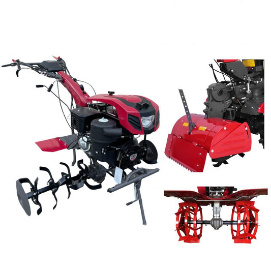 Motorhacke Weima WM1100FE-6 DIFF Deluxe SET mit Bodenfräse und Eisenrädern (ohne Getriebe- und Motoröl)