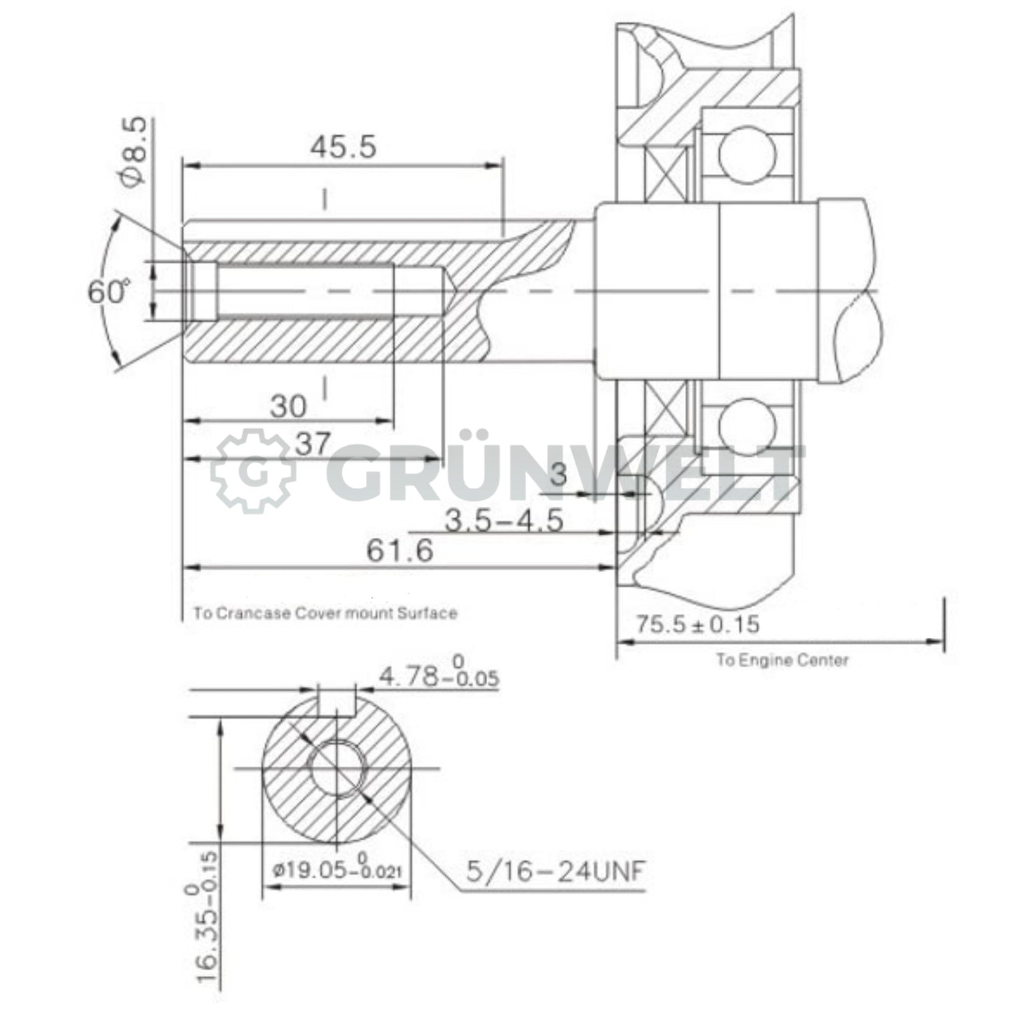 Benzinmotor Loncin G200F/R