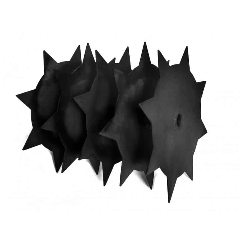 Vertikutierer für Motorhacke mit Achsdurchmesser 20 mm