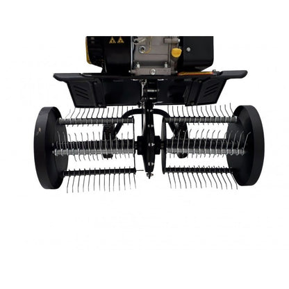 Rasenlüfter / Aerator für Motorhacke mit Achsdurchmesser 31 mm