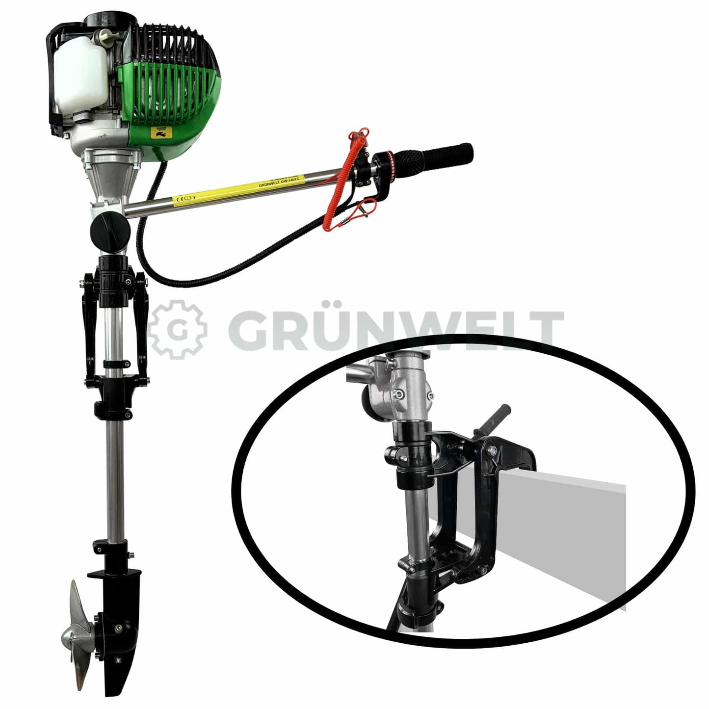 Außenbordmotor Grünwelt GW-140FC