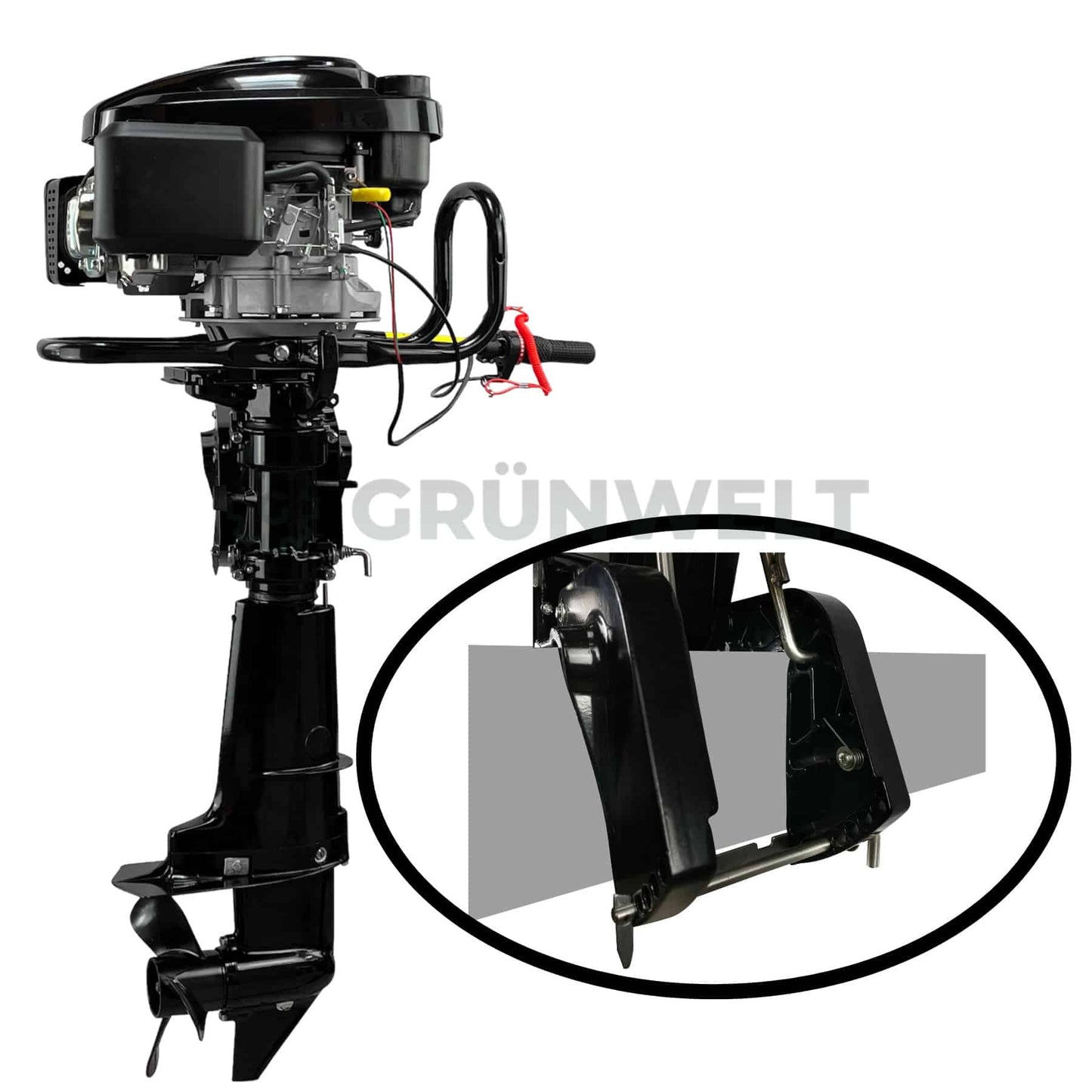 Außenbordmotor Grünwelt GW-200FCR