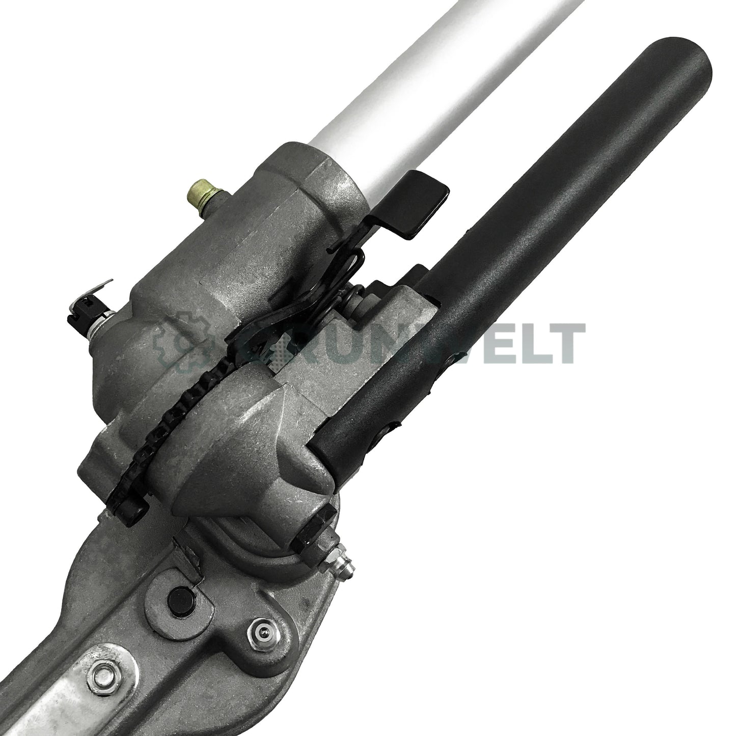 5in1 Motorsense Benzin Rasentrimmer Freischneider Hochentaster Heckenschere Multitool Grünwelt GW-44F-5A