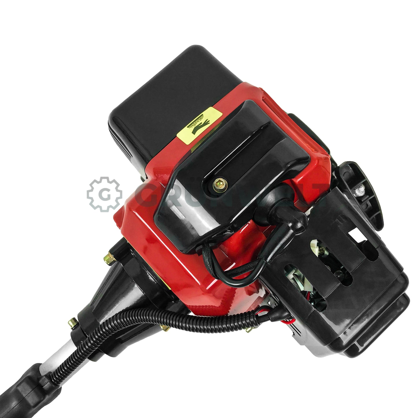 5in1 Motorsense Benzin Rasentrimmer Freischneider Hochentaster Heckenschere Multitool Grünwelt GW-44F-5A