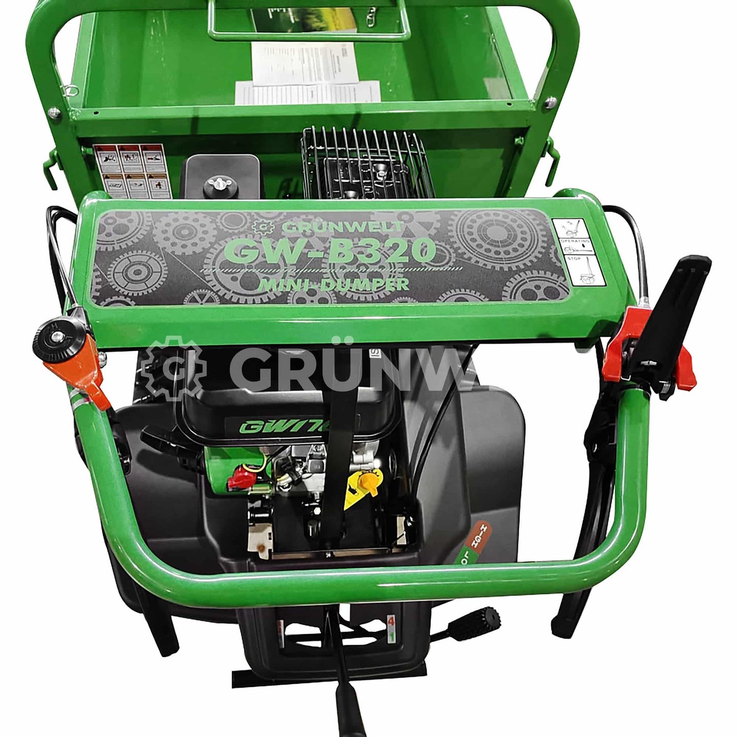 Mini-Raupendumper Grünwelt GW-B320