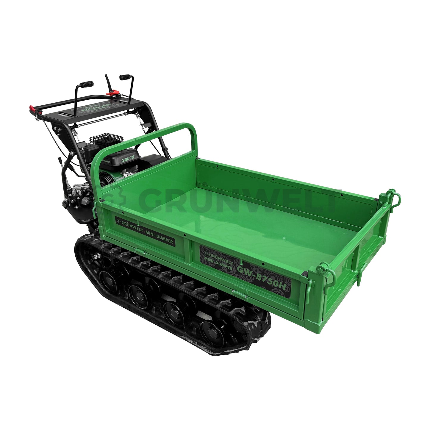 Mini-Raupendumper Grünwelt GW-B750H, Mini-Dumper