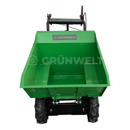 Mini-Dumper Grünwelt GW-BR400, Raddumper, Vierradantrieb