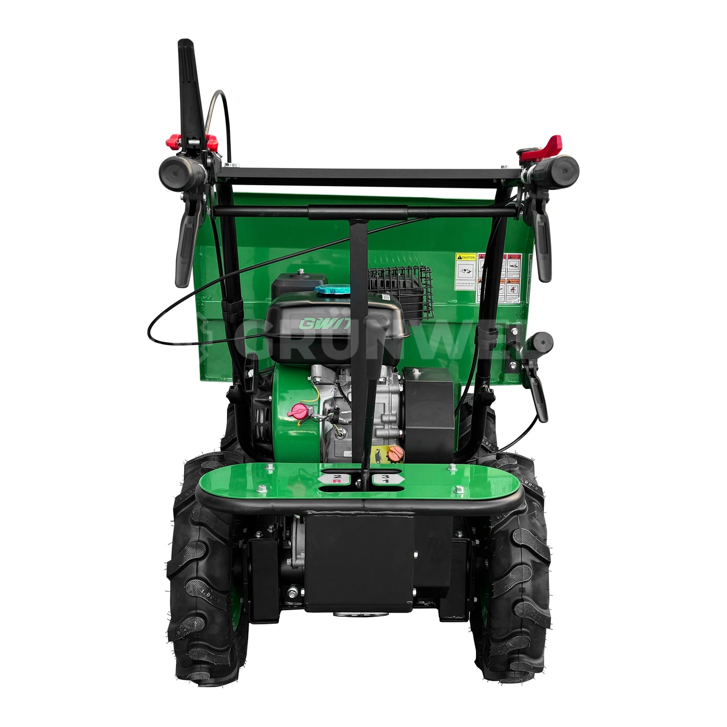 Mini-Dumper Grünwelt GW-BR400, Raddumper, Vierradantrieb