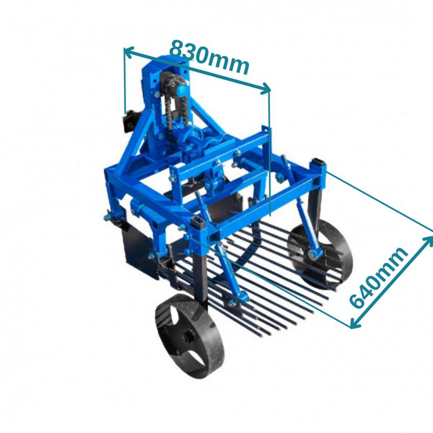 Kartoffelernter mit Zapfwellenanschluss Grünwelt GW-KR03F