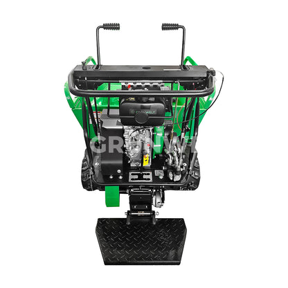 Mini-Raupendumper Grünwelt GW-B750BH (Diesel, E-Starter und Standplattform)