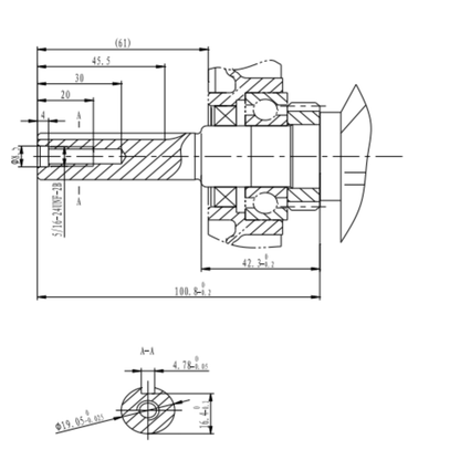 Benzinmotor (7 PS, Schaftdurchmesser: 19.05 mm)