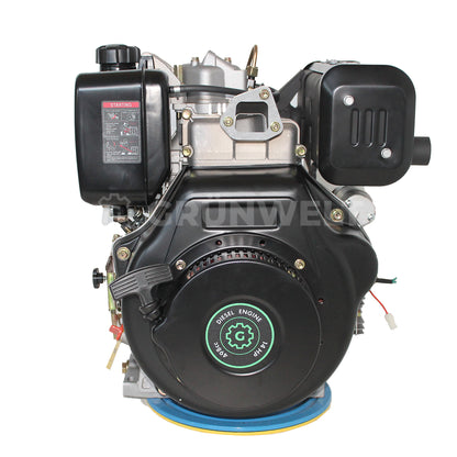 Dieselmotor Grünwelt GW192FE mit Ölbadluftfilter