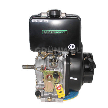 Dieselmotor Grünwelt GW192FE mit Ölbadluftfilter