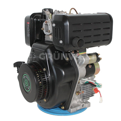 Dieselmotor Grünwelt GW192FE mit Ölbadluftfilter