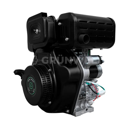 Dieselmotor Grünwelt GW192FE mit Papierluftfilter