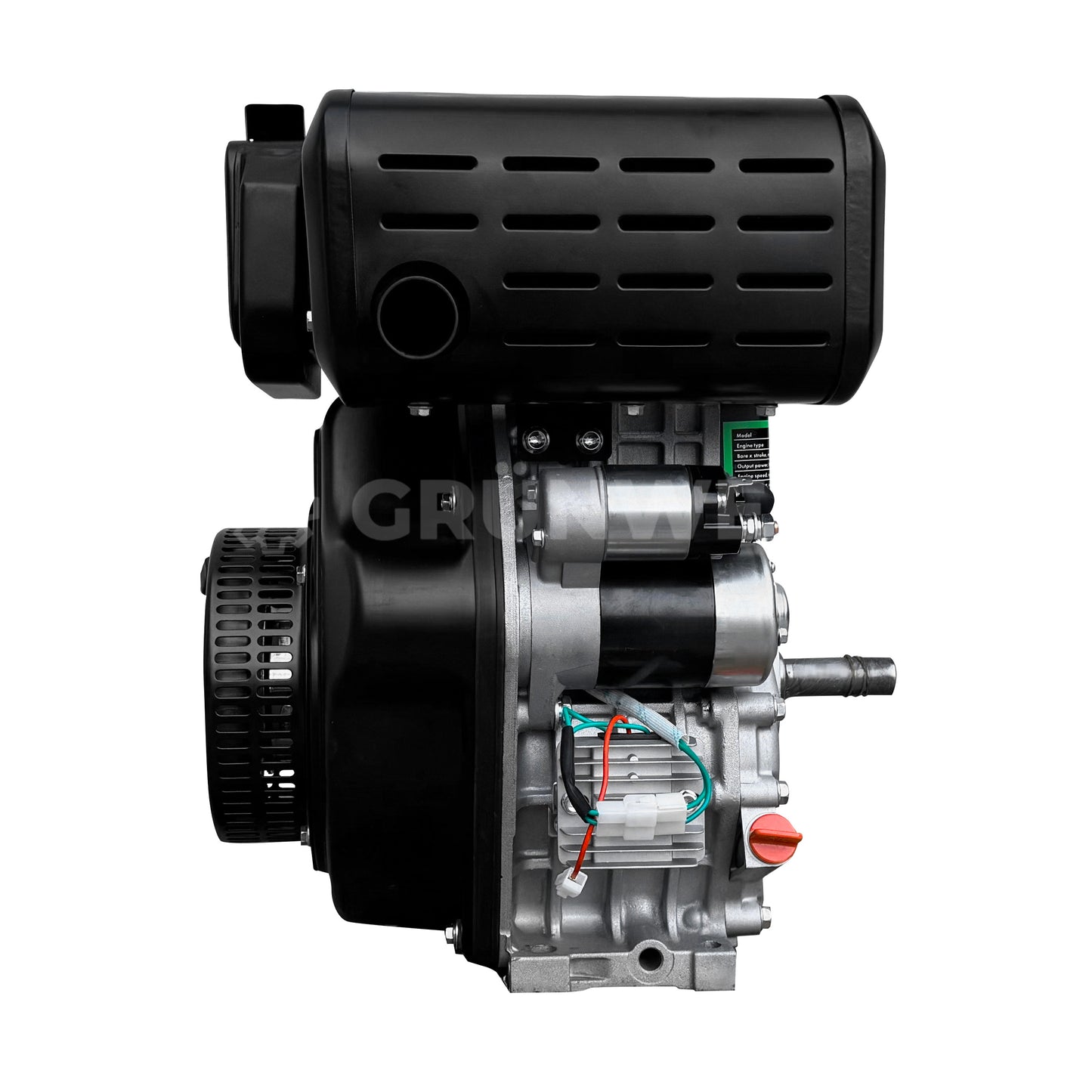 Dieselmotor Grünwelt GW192FE mit Papierluftfilter