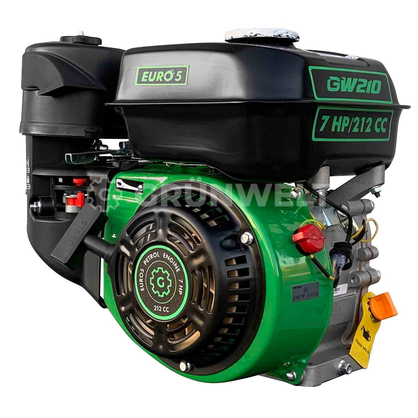 Benzinmotor Grünwelt GW210-S