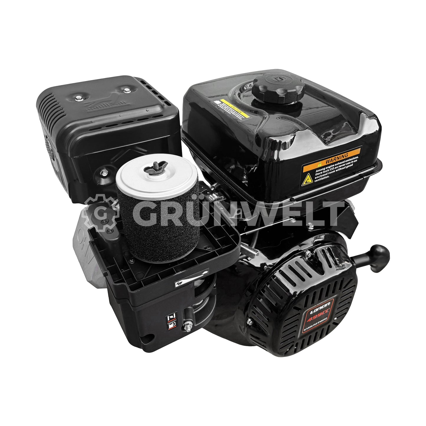 Benzinmotor Loncin H500D-2 / Schaft: 25.4 mm