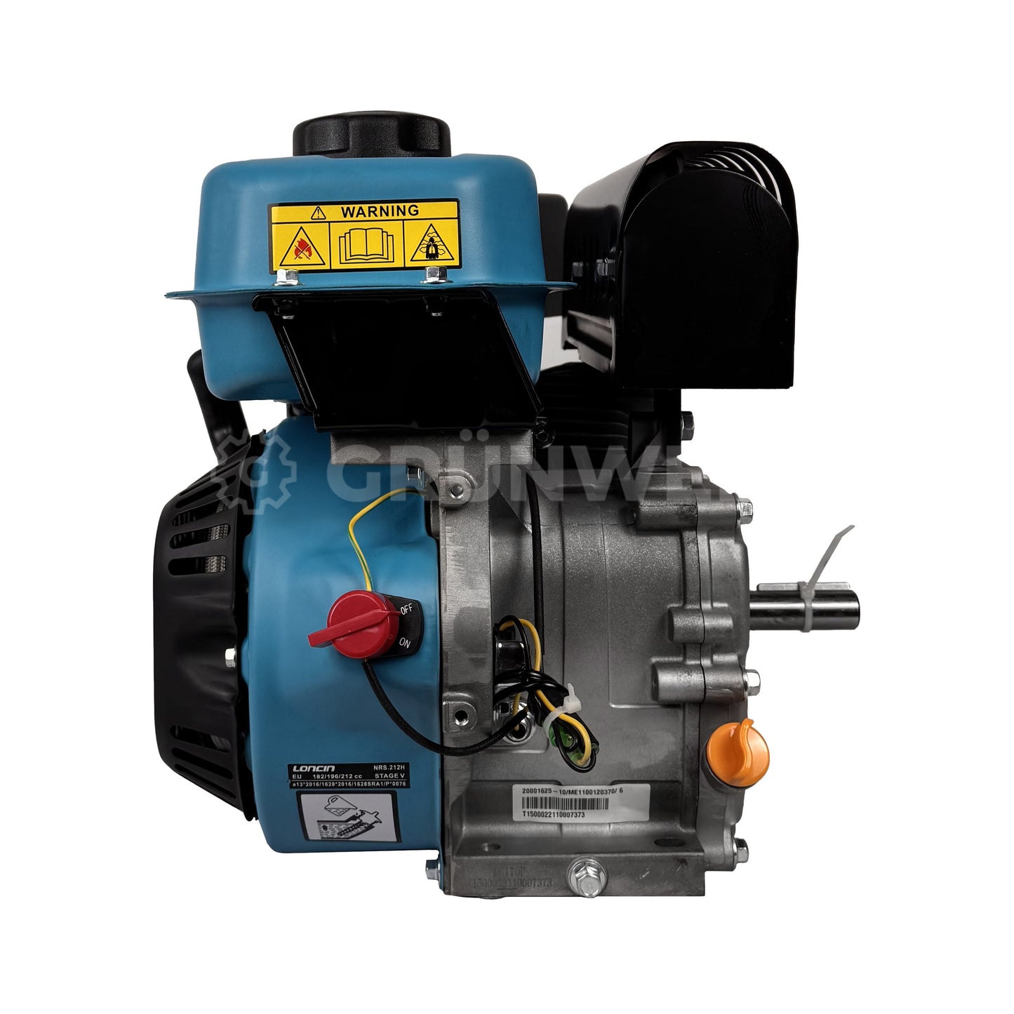 Benzinmotor Loncin LC170F-2 Neues Design (19.05 mm)