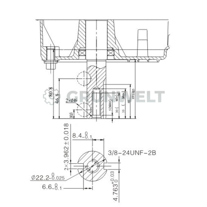 Benzinmotor Loncin LC1P75F