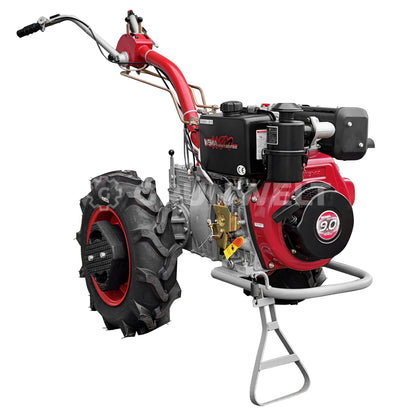 Einachser Motor-Sich MS110DE SET con fresadora de suelo Motor-Sich MS-KRN-2V