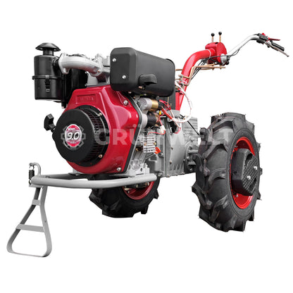 Einachser Motor-Sich MS110DE SET con fresadora de suelo Motor-Sich MS-KRN-2V