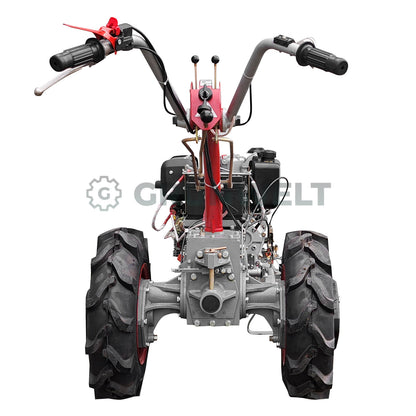 Einachser Motor-Sich MS110DE SET con fresadora de suelo Motor-Sich MS-KRN-2V