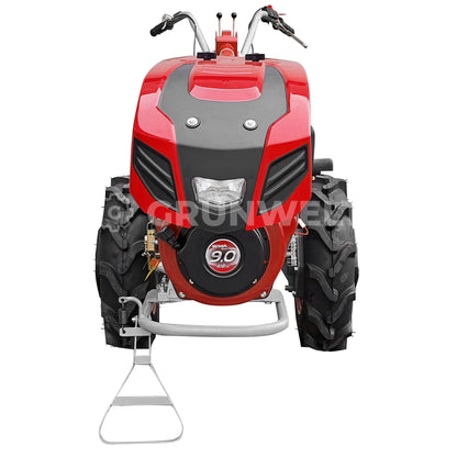 Einachser Motor-Sich MS110DE DELUXE SET con fresadora de suelo Motor-Sich MS-KRN-2V